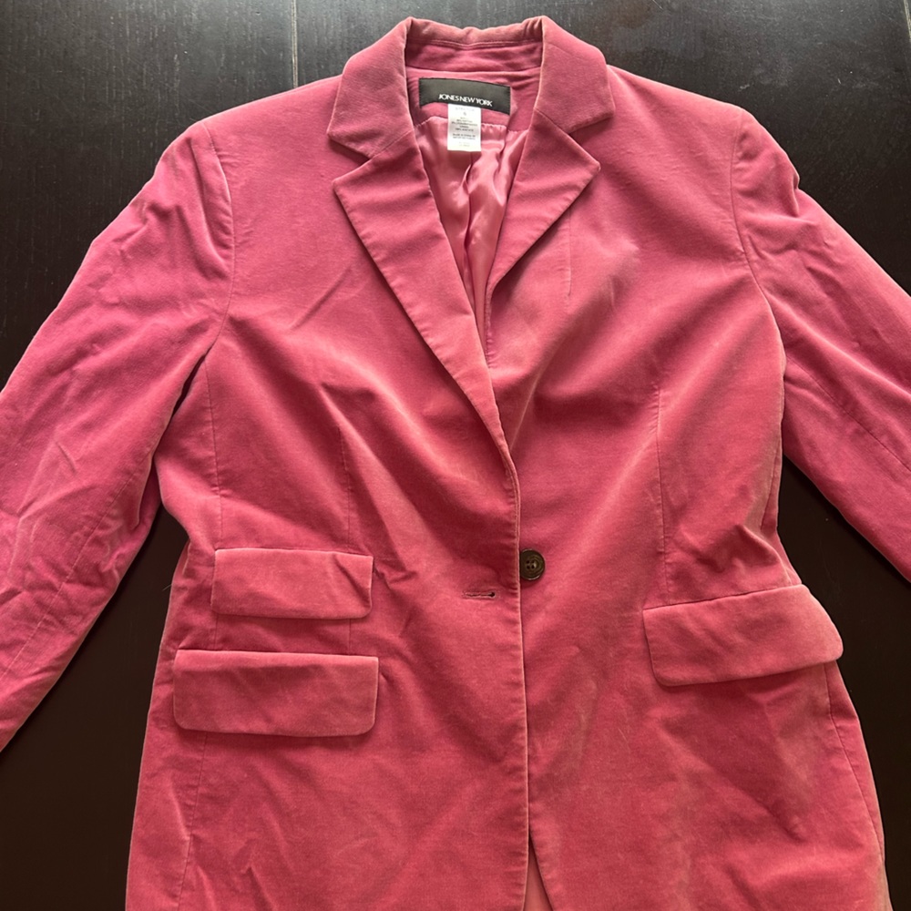 Pink blazer